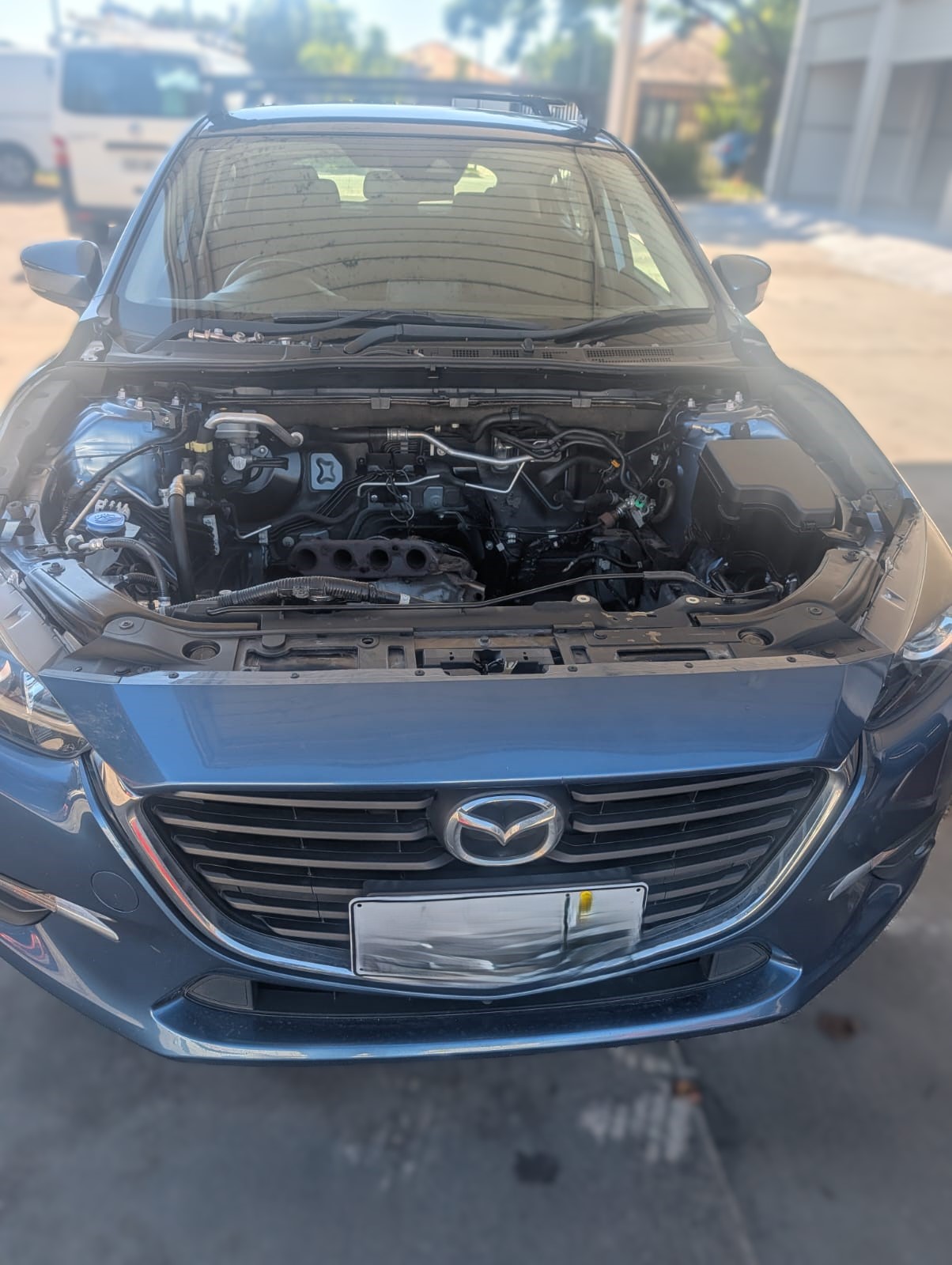 Mazda 3 engine bay diagnostics